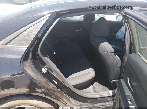KMHLL4DG5SU988032 2025 HYUNDAI ELANTRA Black VIN კოდის სტიკერის ხედი