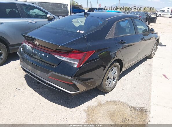 KMHLL4DG5SU988032 2025 HYUNDAI ELANTRA Black უკანა მარჯვენა