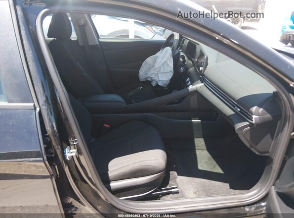 KMHLL4DG5SU988032 2025 HYUNDAI ELANTRA Black წინა სალონის ხედი
