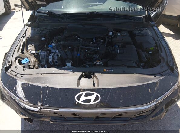 KMHLL4DG5SU988032 2025 HYUNDAI ELANTRA Black უკანა ხედი