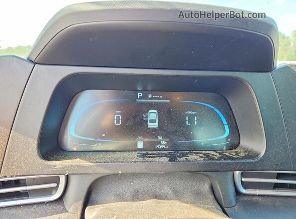 KMHLL4DG5TU110392 2026 HYUNDAI ELANTRA White Вид щитка приладів