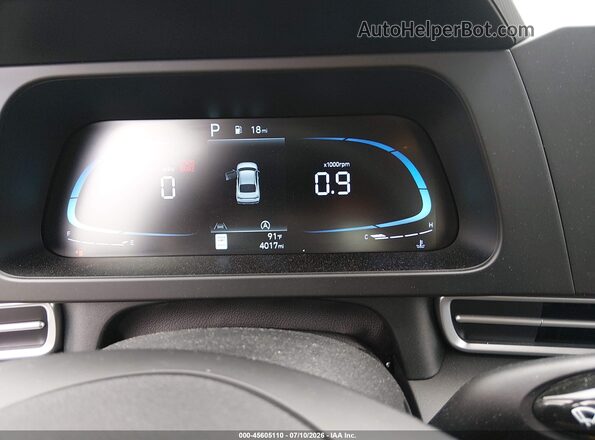 KMHLL4DG5TU131002 2026 HYUNDAI ELANTRA Black Հետևի նստատեղերի տեսք