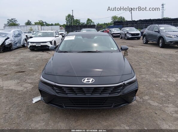 KMHLL4DG5TU131002 2026 HYUNDAI ELANTRA Black Սարքավորումների վահանակի տեսք