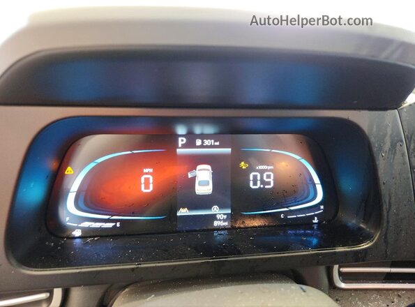 KMHLL4DG5TU221959 2026 HYUNDAI ELANTRA White Vista del cuadro de instrumentos