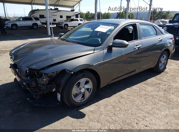 KMHLL4DG6RU795575 2024 HYUNDAI ELANTRA Gray Առջևի ձախ երեք քառորդ տեսարան