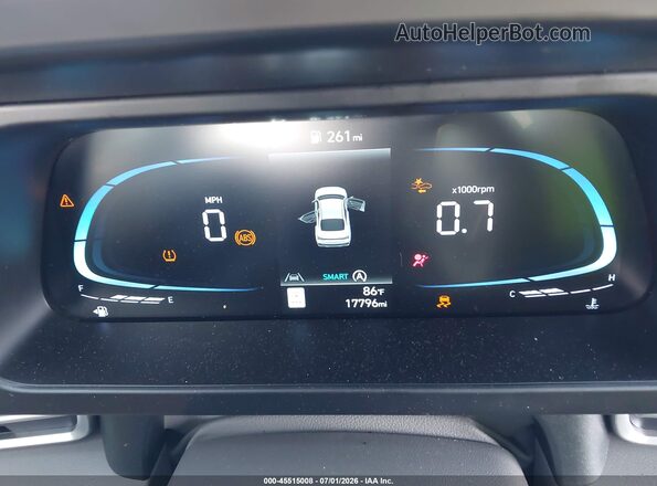 KMHLL4DG6TU111700 2026 HYUNDAI ELANTRA White Вид задніх сидінь