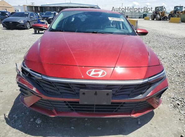 KMHLL4DG7RU658564 2024 HYUNDAI ELANTRA Red Вид спереду