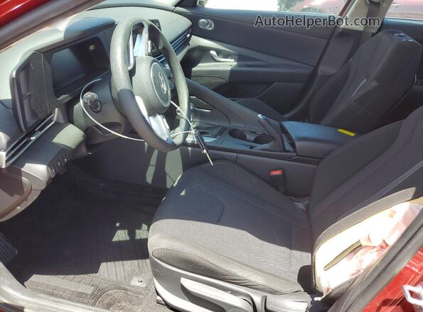 KMHLL4DG7RU658564 2024 HYUNDAI ELANTRA Red Вид салону спереду