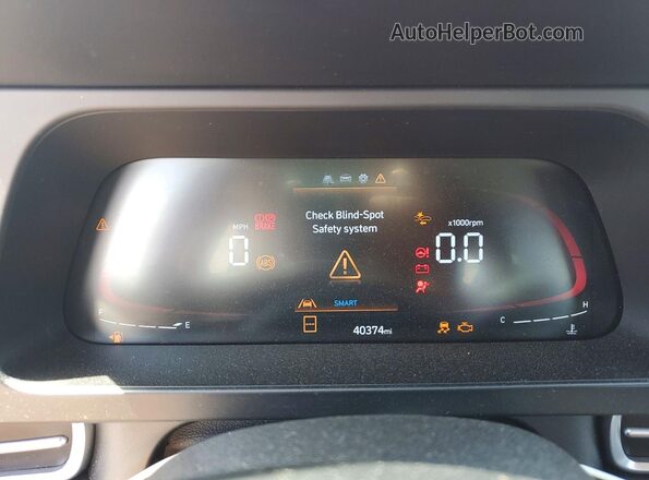 KMHLL4DG7RU658564 2024 HYUNDAI ELANTRA Red Вид щитка приладів
