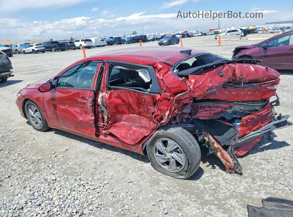 KMHLL4DG7RU658564 2024 HYUNDAI ELANTRA Red Задня ліва чверть