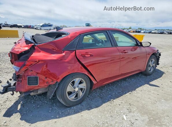 KMHLL4DG7RU658564 2024 HYUNDAI ELANTRA Red Задня права чверть