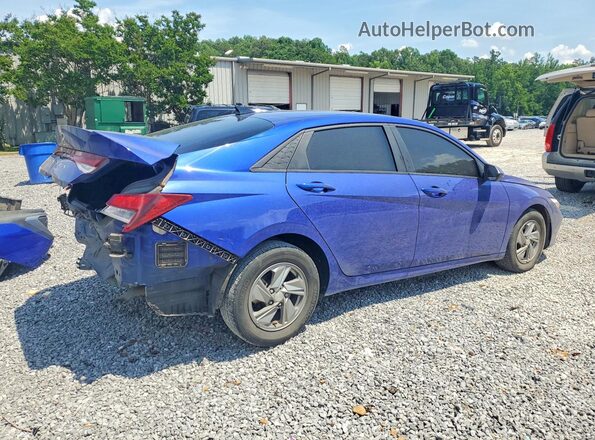 KMHLL4DG7RU722490 2024 HYUNDAI ELANTRA Синий Задняя правая четверть