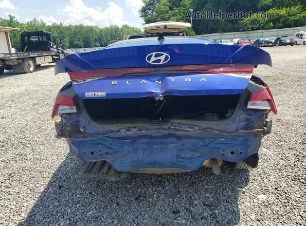 KMHLL4DG7RU722490 2024 HYUNDAI ELANTRA Синий Вид сзади