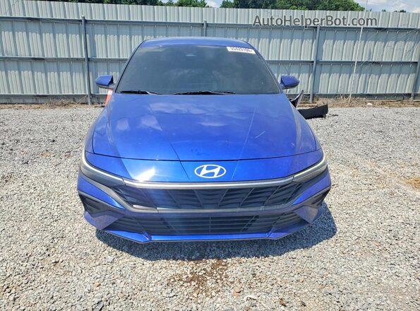 KMHLL4DG7RU722490 2024 HYUNDAI ELANTRA Синий Вид спереди