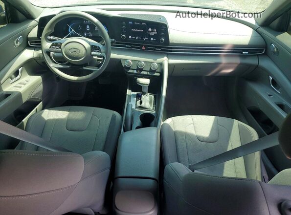 KMHLL4DG7RU722490 2024 HYUNDAI ELANTRA Синий Вид панели приборов