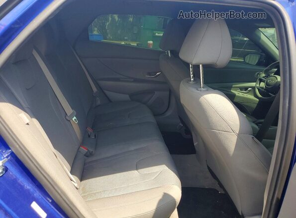 KMHLL4DG7RU722490 2024 HYUNDAI ELANTRA Синий Вид задних сидений