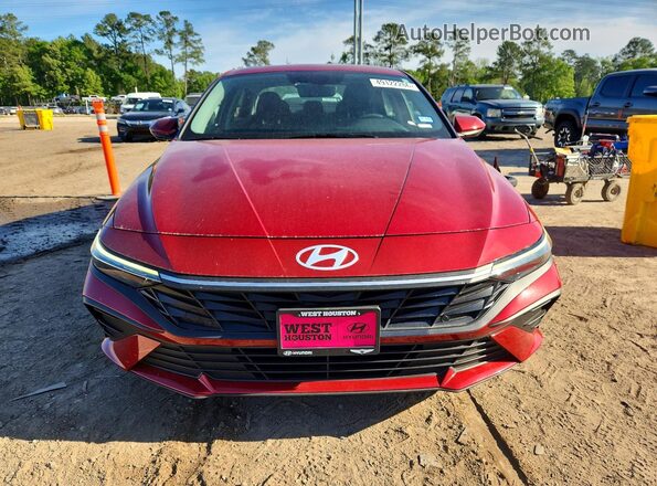 KMHLL4DG7SU001995 2025 HYUNDAI ELANTRA Red Вид спереду