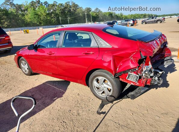 KMHLL4DG7SU001995 2025 HYUNDAI ELANTRA Red Задня ліва чверть