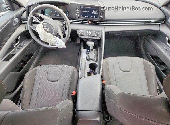 KMHLL4DG7SU006971 2025 HYUNDAI ELANTRA Black წინა პანელის ხედი