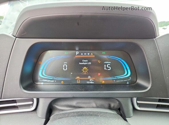 KMHLL4DG7SU006971 2025 HYUNDAI ELANTRA Black ხელსაწყოთა პანელის ხედი
