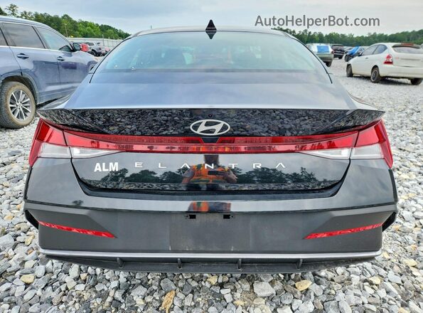 KMHLL4DG7SU006971 2025 HYUNDAI ELANTRA Black უკანა ხედი