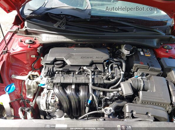 KMHLL4DG7SU009112 2025 HYUNDAI ELANTRA Red Rear view