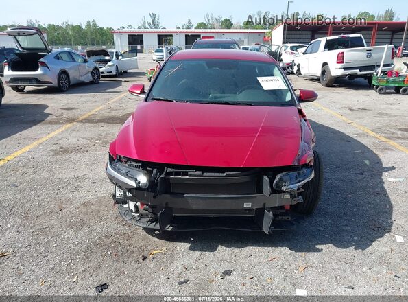 KMHLL4DG7SU009112 2025 HYUNDAI ELANTRA Red Rear interior view