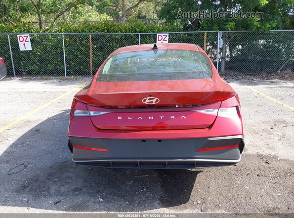 KMHLL4DG7SU009112 2025 HYUNDAI ELANTRA Red 