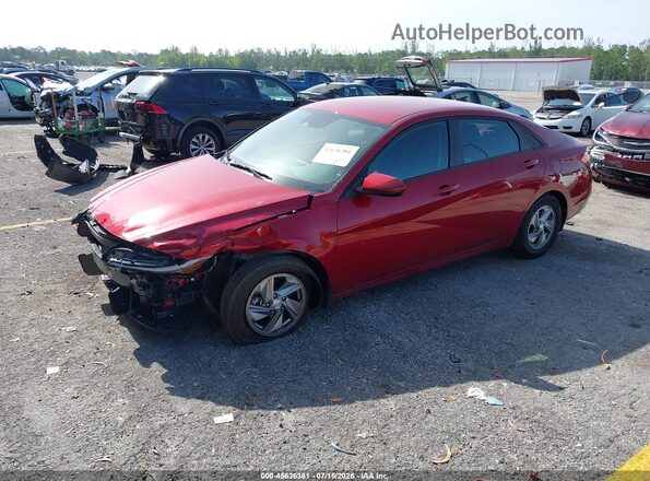 KMHLL4DG7SU009112 2025 HYUNDAI ELANTRA Red Front left
