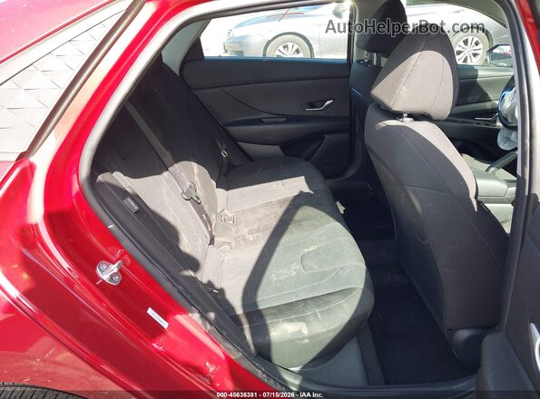 KMHLL4DG7SU009112 2025 HYUNDAI ELANTRA Red VIN sticker view