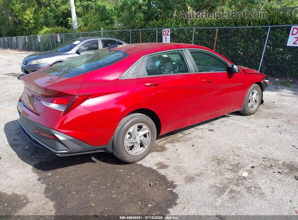 KMHLL4DG7SU009112 2025 HYUNDAI ELANTRA Red Rear right