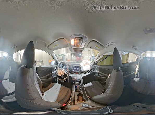 KMHLL4DG8RU654877 2024 HYUNDAI ELANTRA White Vista interior de 360 grados