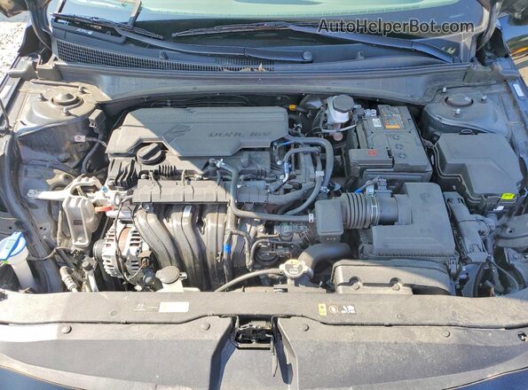 KMHLL4DG8RU782276 2024 HYUNDAI ELANTRA Black Rear interior view