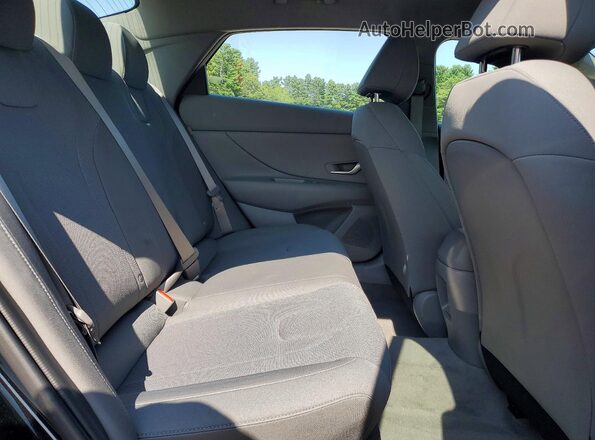 KMHLL4DG8RU782276 2024 HYUNDAI ELANTRA Black Rear seats view