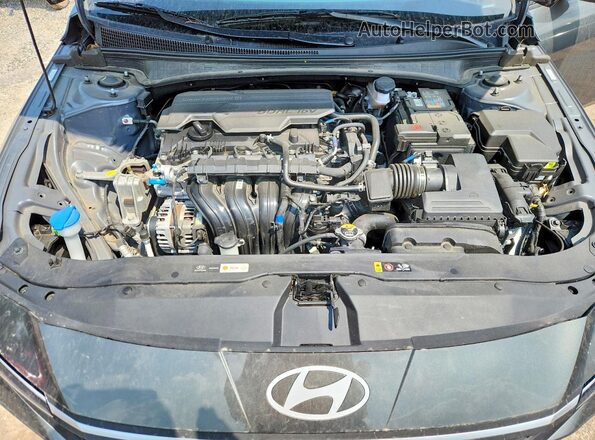 KMHLL4DG8SU853014 2025 HYUNDAI ELANTRA Silver Вид задньої частини салону