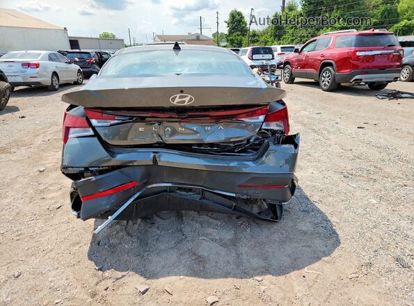 KMHLL4DG8SU853014 2025 HYUNDAI ELANTRA Silver Вид ззаду