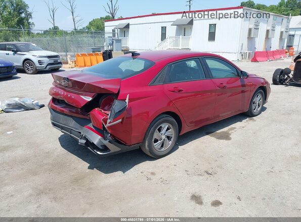 KMHLL4DG8SU856818 2025 HYUNDAI ELANTRA Красный Задняя правая четверть
