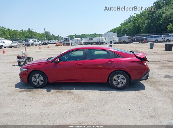 KMHLL4DG8SU856818 2025 HYUNDAI ELANTRA Красный Панорамный вид салона 360°