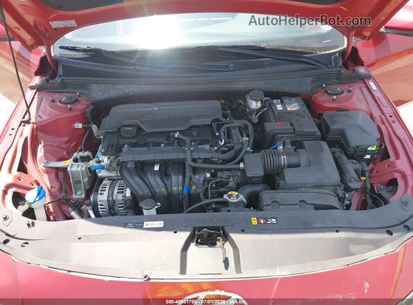 KMHLL4DG8SU856818 2025 HYUNDAI ELANTRA Красный Вид сзади