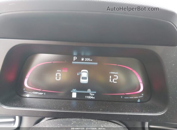KMHLL4DG8SU867687 2025 HYUNDAI ELANTRA Red Widok tylnych siedzeń
