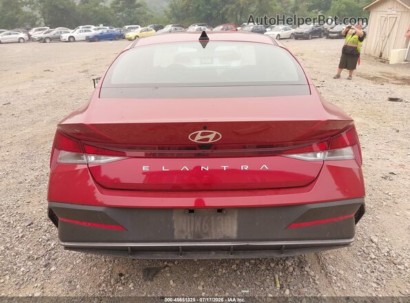 KMHLL4DG8SU867687 2025 HYUNDAI ELANTRA Red 
