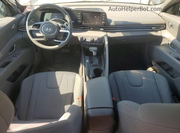 KMHLL4DG8SU871061 2025 HYUNDAI ELANTRA Silver Առջևի վահանակի տեսք