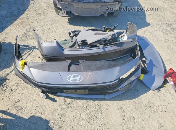 KMHLL4DG8SU871061 2025 HYUNDAI ELANTRA Silver Շարժիչի բաժամունքի տեսք