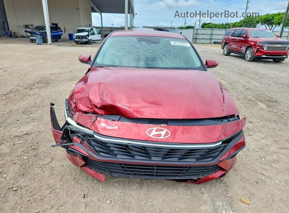 KMHLL4DG8SU882688 2025 HYUNDAI ELANTRA Red Widok z przodu