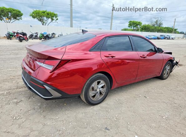 KMHLL4DG8SU882688 2025 HYUNDAI ELANTRA Red Tył prawy