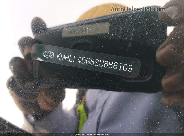 KMHLL4DG8SU886109 2025 HYUNDAI ELANTRA Silver Engine compartment view