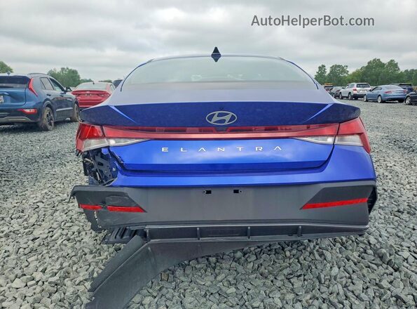 KMHLL4DG8TU103162 2026 HYUNDAI ELANTRA Blue Вид ззаду