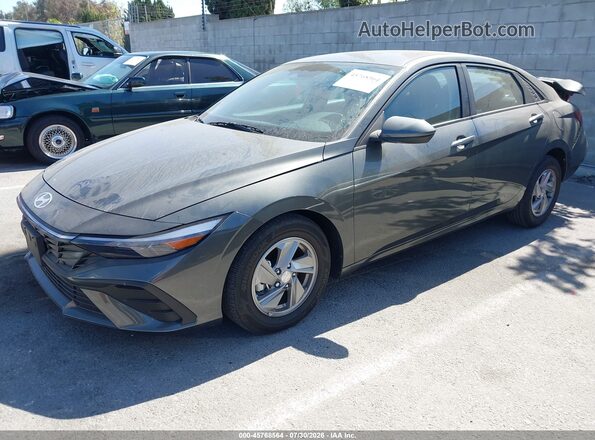 KMHLL4DG9RU740165 2024 HYUNDAI ELANTRA Gray Առջևի ձախ երեք քառորդ տեսարան