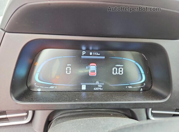KMHLL4DG9RU770766 2024 HYUNDAI ELANTRA Черный Вид щитка приборов