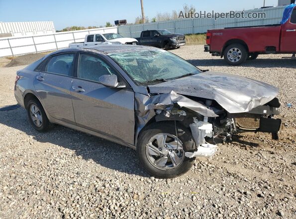 KMHLL4DG9RU787308 2024 HYUNDAI ELANTRA Gray Передня права чверть